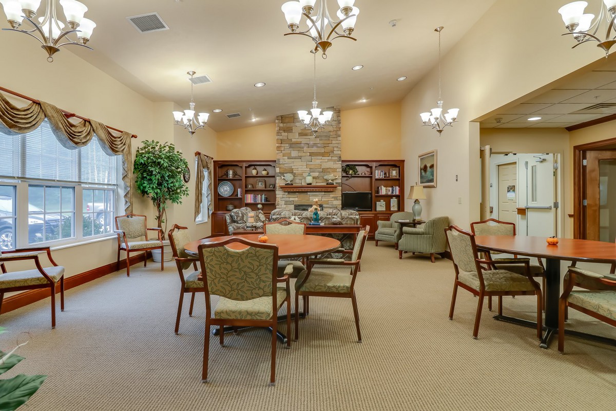 Interior view - living space or common area.