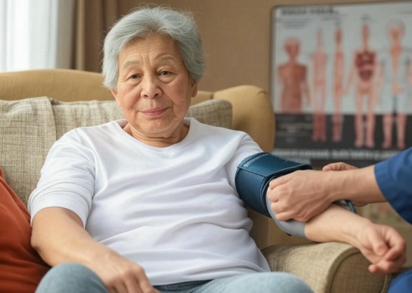 elderly blood pressure chart