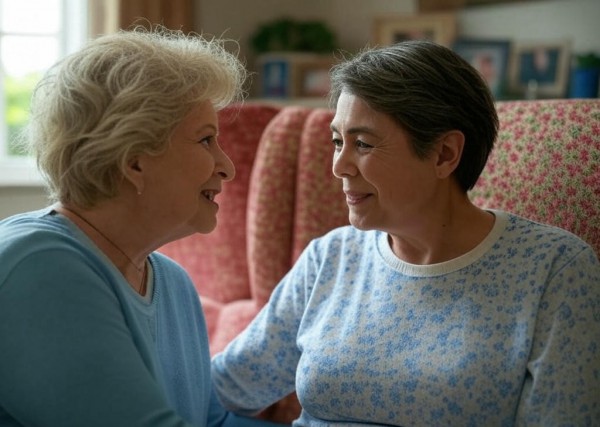 how to talk to someone with dementia