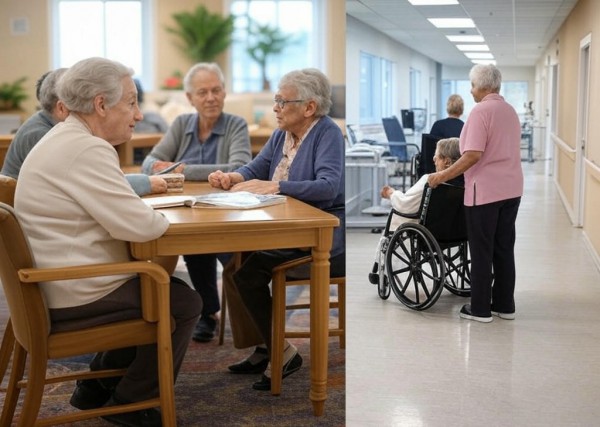 skilled nursing facility vs nursing home